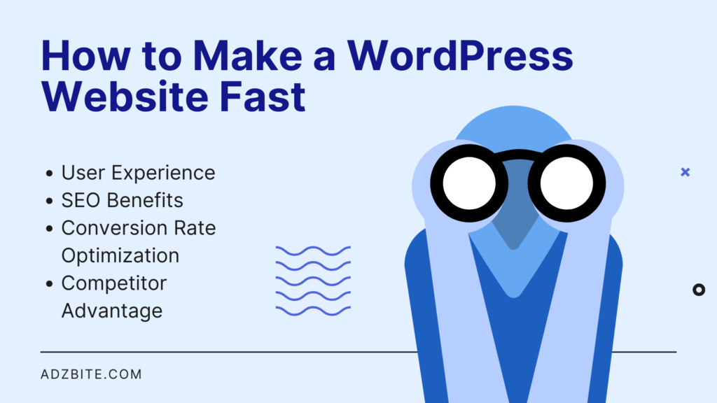 How to Make a WordPress Website Fast